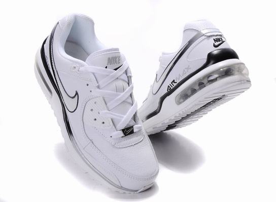 New Men\'S Nike Air Max Ltd White/Black